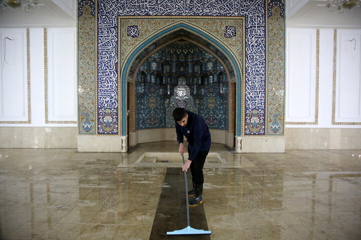 شبستان جدید حرم مطهر بانوی کرامت آماده خدمت‌رسانی به زائران شد