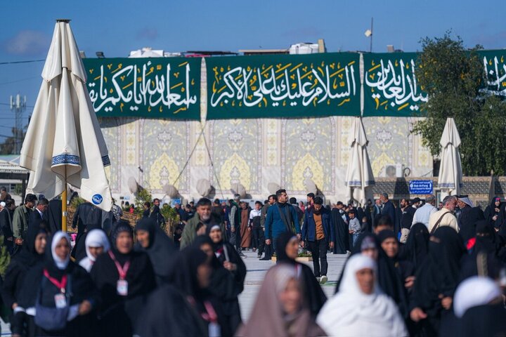 Raporê wêneyên | Beşdariya milyonî ya ziyaretvanan li dergaha Îmamên Eskerî (s.x) bi mebesta rojdayîna Îmamê Zemanê (Mehdî)(a.c...f)