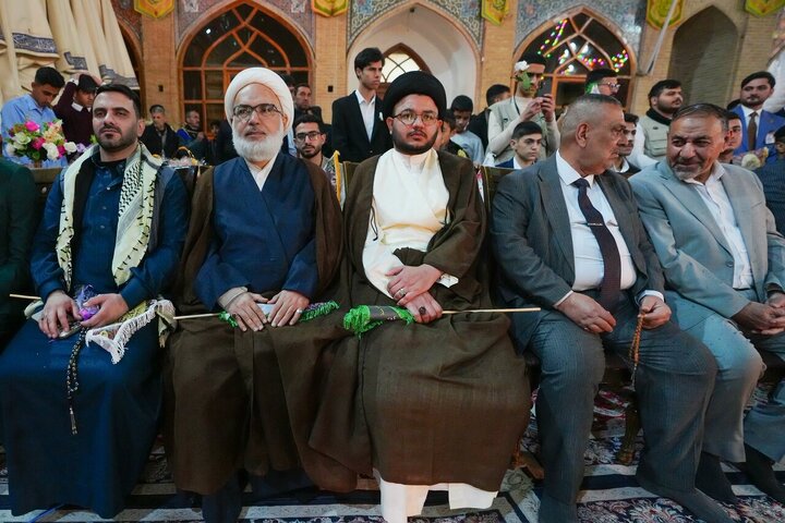 Raporê wêneyên | Beşdariya milyonî ya ziyaretvanan li dergaha Îmamên Eskerî (s.x) bi mebesta rojdayîna Îmamê Zemanê (Mehdî)(a.c...f)