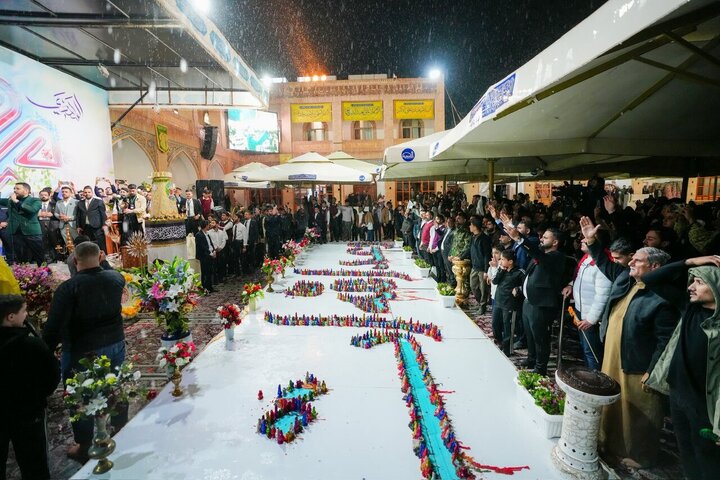 Raporê wêneyên | Beşdariya milyonî ya ziyaretvanan li dergaha Îmamên Eskerî (s.x) bi mebesta rojdayîna Îmamê Zemanê (Mehdî)(a.c...f)
