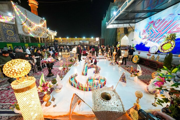 Raporê wêneyên | Beşdariya milyonî ya ziyaretvanan li dergaha Îmamên Eskerî (s.x) bi mebesta rojdayîna Îmamê Zemanê (Mehdî)(a.c...f)