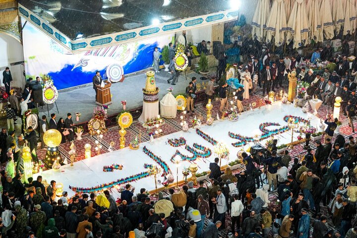 Raporê wêneyên | Beşdariya milyonî ya ziyaretvanan li dergaha Îmamên Eskerî (s.x) bi mebesta rojdayîna Îmamê Zemanê (Mehdî)(a.c...f)