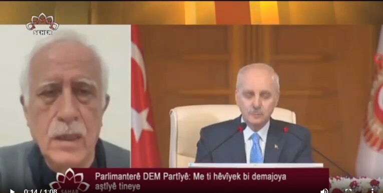 Parlimenterê Dem Partiyê: Me ti hêviyek bi Demajoya Aşitiyê tineye