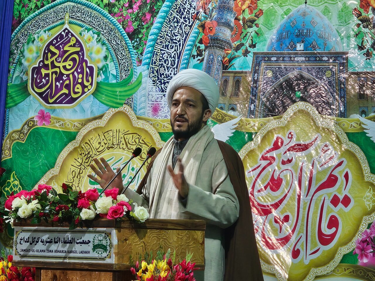 تصویری رپورٹ | ولادت باسعادت امام العصر والزمان (عج) کے مبارک موقع پر جمعیت العلماء اثنا عشریہ کرگل کے زیرِ اہتمام عظیم الشان جشنِ میلاد کی محفل منعقد