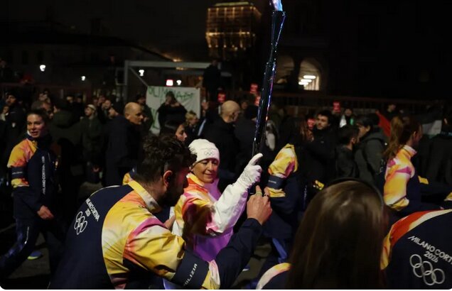 Hundreds of students protest against Israel’s participation in Winter Olympic Games in Milan