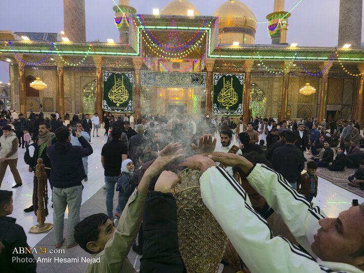 حال و هوای حرم امامین کاظمین(ع) در ماه شعبان