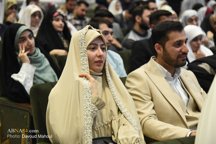 جشن ازدواج ۳۱۳ زوج بسیجی در مشهد