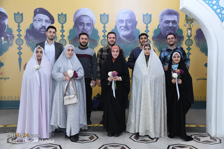 جشن ازدواج ۳۱۳ زوج بسیجی در مشهد