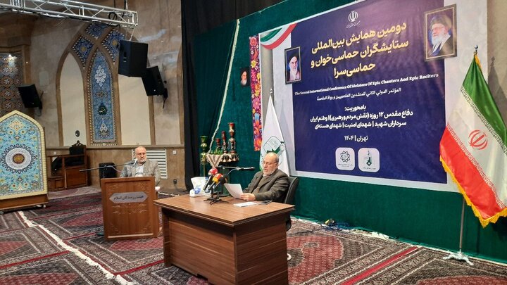 عکس خبری/ نشست خبری همایش بین‌المللی ستایشگران حماسی‌خوان