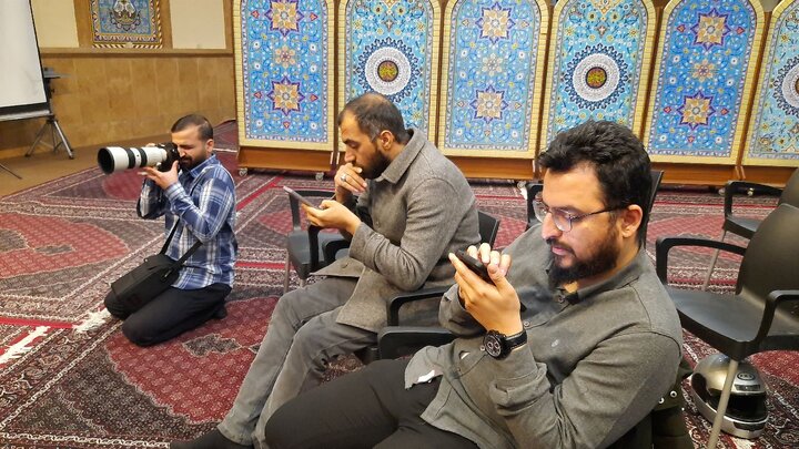 عکس خبری/ نشست خبری همایش بین‌المللی ستایشگران حماسی‌خوان