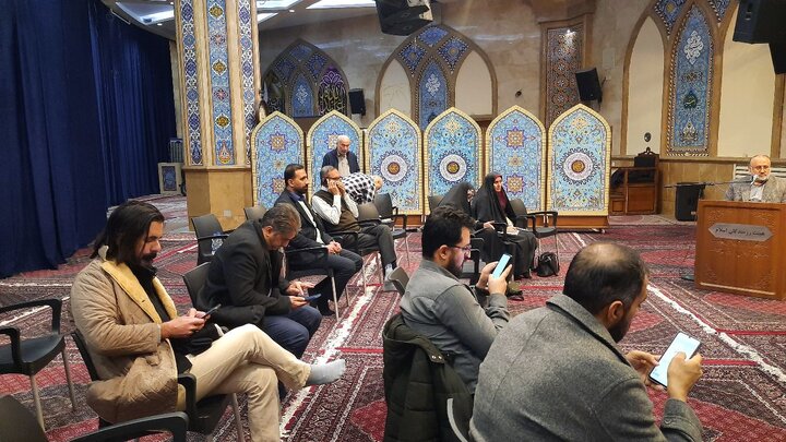 عکس خبری/ نشست خبری همایش بین‌المللی ستایشگران حماسی‌خوان