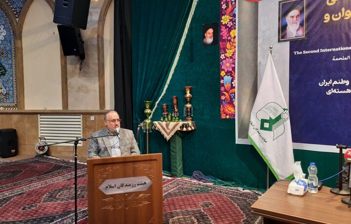 عکس خبری/ نشست خبری همایش بین‌المللی ستایشگران حماسی‌خوان