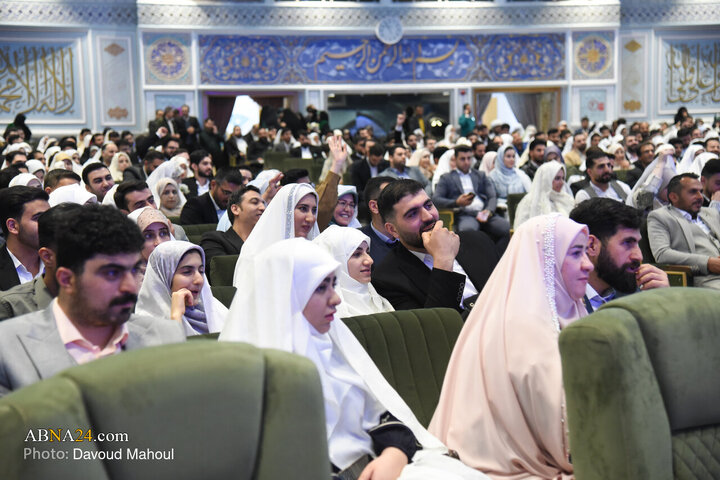 Informe fotográfico | Boda colectiva de 313 parejas basiyíes en la sagrada ciudad de Mashhad