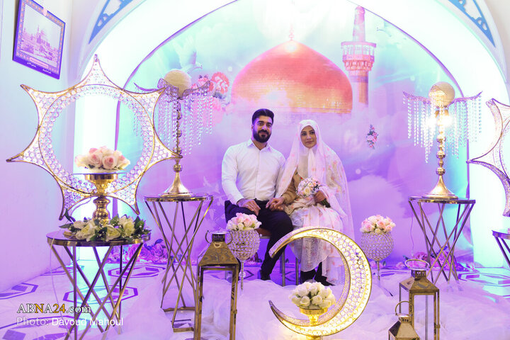 Informe fotográfico | Boda colectiva de 313 parejas basiyíes en la sagrada ciudad de Mashhad