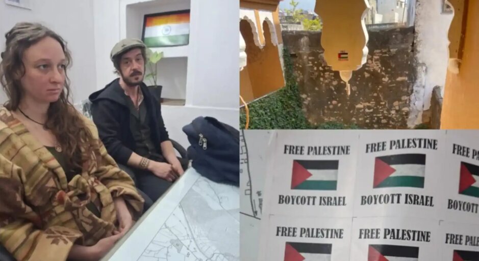 India Orders Two British Tourists to Leave Over Pro-Palestine Posters