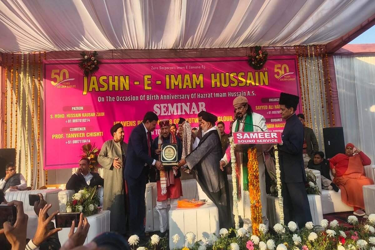 یہ حسینؑ کا ہندوستان ہے: ڈاکٹر اندریش کمار کا ہریدوار میں جشنِ امام حسینؑ سمینار سے اتحاد، انصاف اور انسانیت کا پیغام