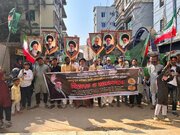 ইসলামী প্রজাতন্ত্র ইরান ও আয়াতুল্লাহ খামেনেয়ীর সমর্থনে হালিশহরে মিছিল