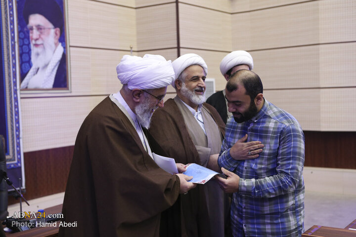 تقرير مصور/ الأمين العام للمجمع العالمي لأهل البيت (ع) يلقي كلمة حول موضوع (المهودية والثورة الاسلامية)