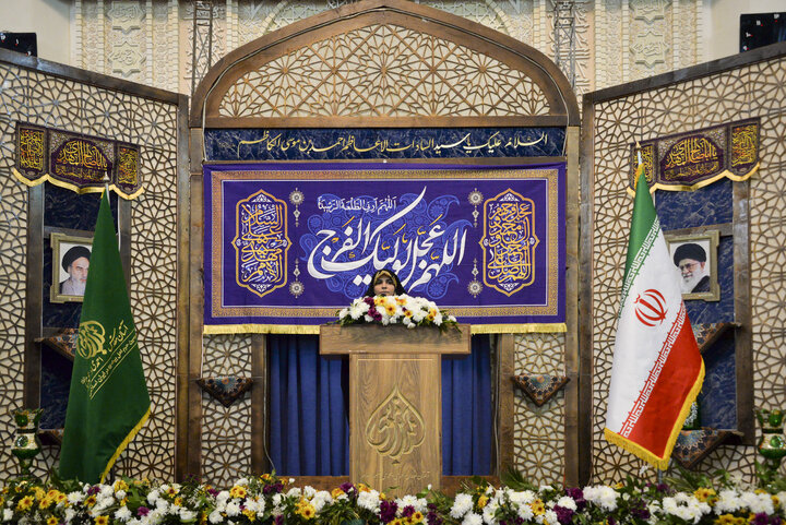 اجتماع بانوان مدافع ولایت (میثاق انقلابی) در حرم مطهر حضرت شاهچراغ (ع)