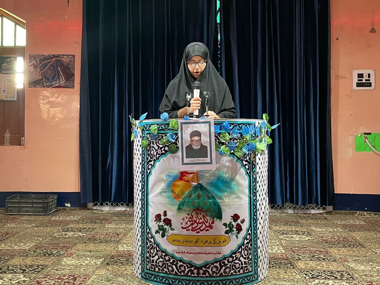 برگزاری مراسم سالگرد ارتحال بنیان‌گذار سازمان »تنظیم‌المکاتب هند« در کشمیر + تصاویر