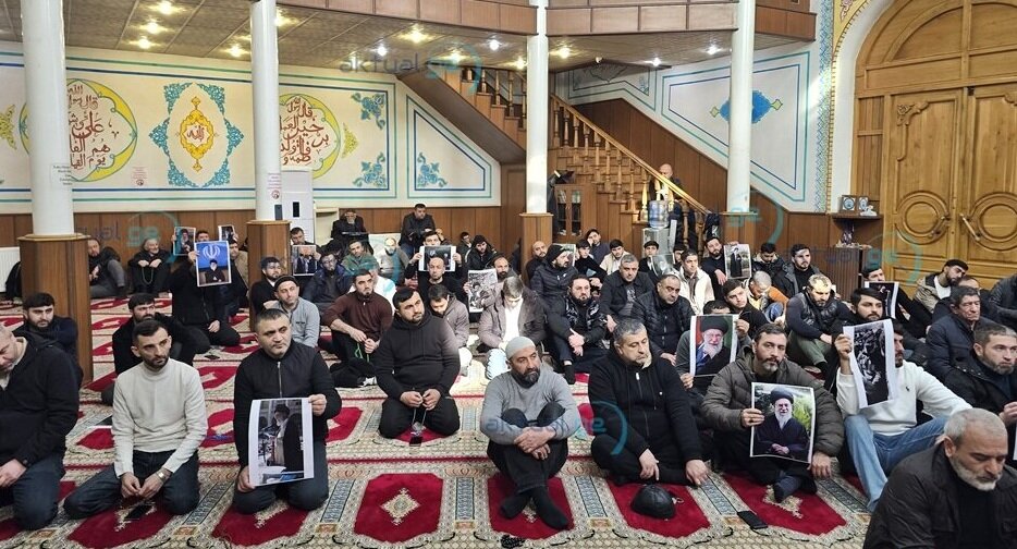 همبستگی منطقه مارنئولی گرجستان با مردم و رهبر ایران + تصویر