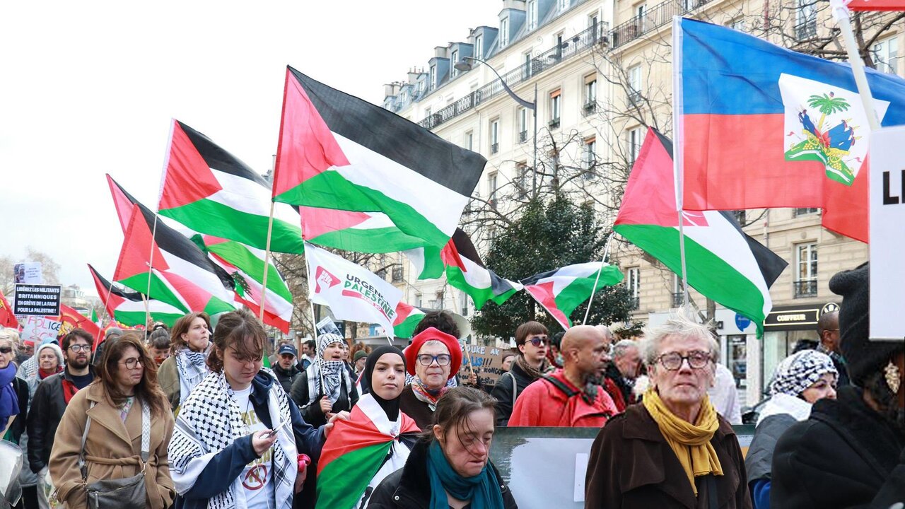Franceses se solidarizam com Palestina e outros povos oprimidos