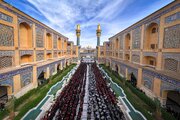 Informe fotográfico | El Santuario de Al-Alawi acoge ceremonia de graduación para 9.000 estudiantes en el patio de Lady Fatima