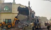 بھارتی ریاست اترپردیش میں عدالت کے زیر سماعت مقدمے کے باوجود مسجد منہدم