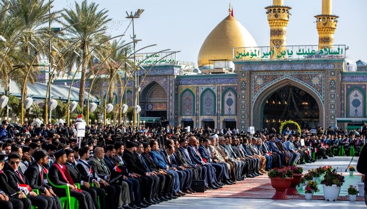 تقرير مصور/ بجهود العتبة الحسينية في ترسيخ منظومة القيم الأخلاقية..إقامة حفل تخرج (3000) طالب جامعي في العراق