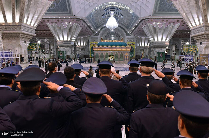 تقرير مصور/ قوات سلاح الجو التابع للجيش الإيراني تجدد العهد مع مبادئ الإمام الخميني (ره)