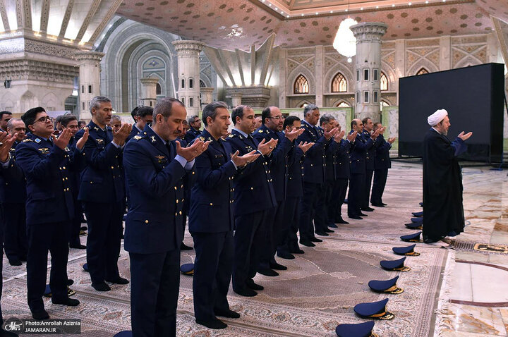 تقرير مصور/ قوات سلاح الجو التابع للجيش الإيراني تجدد العهد مع مبادئ الإمام الخميني (ره)