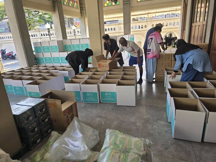 Informe fotográfico | Comienza la preparación de cajas de caridad de Ramadán por los seguidores de AhlulBayt en Tailandia