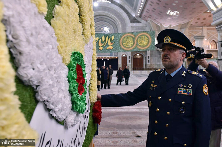 Informe fotográfico | Las fuerzas de la Aviación del Ejército iraní renuevan el pacto con los principios del Imam Jomeini (que Dios tenga misericordia de él)
