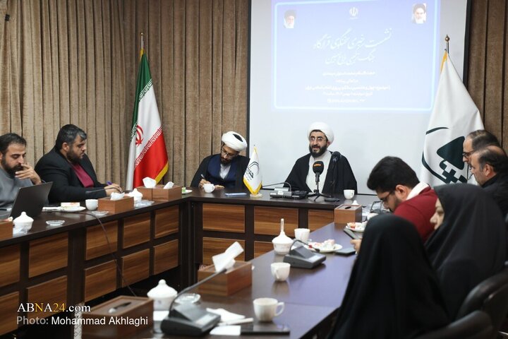 نشست خبری سخنگوی قرارگاه جنگ ترکیبی بلاغ مبین