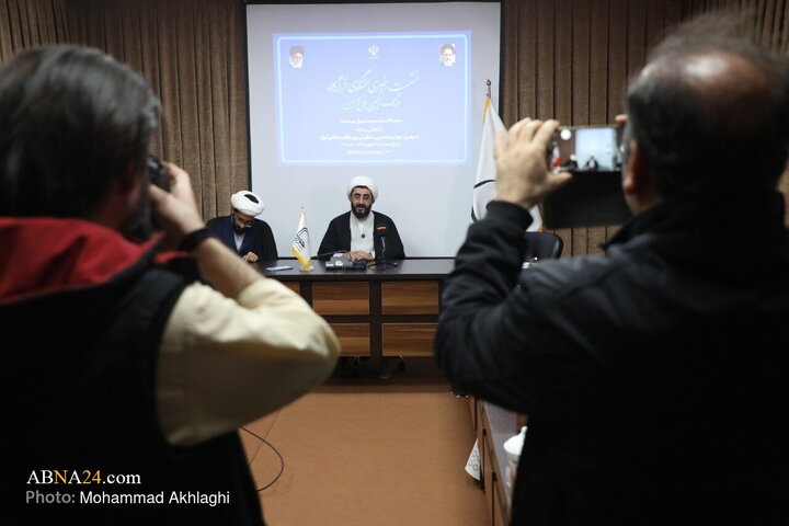 نشست خبری سخنگوی قرارگاه جنگ ترکیبی بلاغ مبین