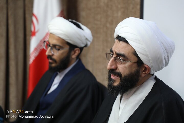Photos: Press Conference of Spokesperson of “Belagh Mobin Hybrid Warfare Headquarters” Held in Qom