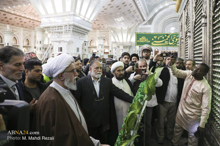 تجدید میثاق دبیرکل و کارکنان مجمع جهانی اهل‌بیت(ع) با آرمان‌های امام خمینی(ره)‌‌