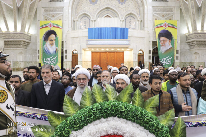 تجدید میثاق دبیرکل و کارکنان مجمع جهانی اهل‌بیت(ع) با آرمان‌های امام خمینی(ره)‌‌