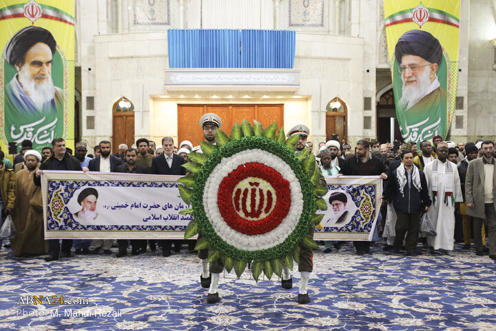 تجدید میثاق دبیرکل و کارکنان مجمع جهانی اهل‌بیت(ع) با آرمان‌های امام خمینی(ره)‌‌