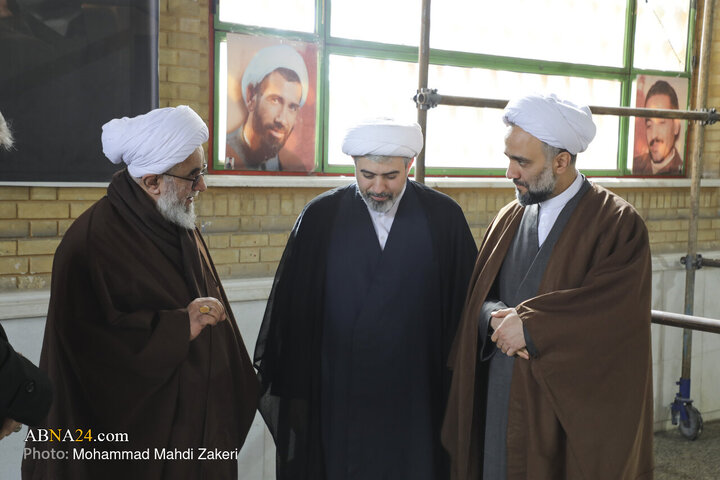 حضور دبیرکل مجمع جهانی اهل‌بیت(ع) در گلزار شهدای بهشت زهرا(س)