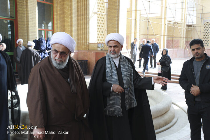 حضور دبیرکل مجمع جهانی اهل‌بیت(ع) در گلزار شهدای بهشت زهرا(س)