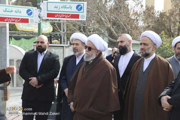 حضور دبیرکل مجمع جهانی اهل‌بیت(ع) در گلزار شهدای بهشت زهرا(س)