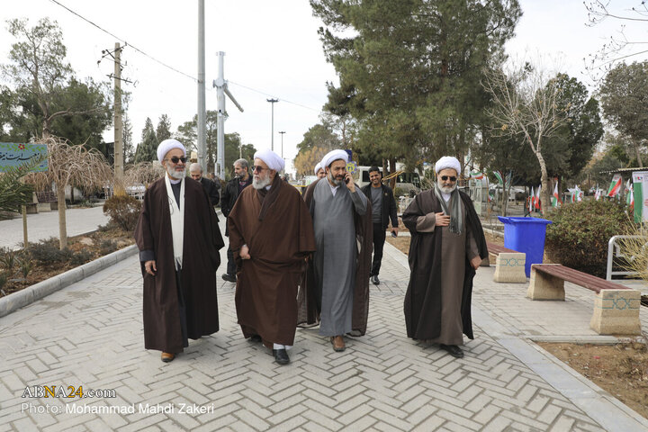 حضور دبیرکل مجمع جهانی اهل‌بیت(ع) در گلزار شهدای بهشت زهرا(س)