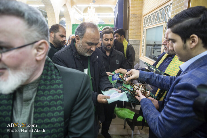 غبار روبی مضجع شریف امامزاده موسی مبرقع(ع)