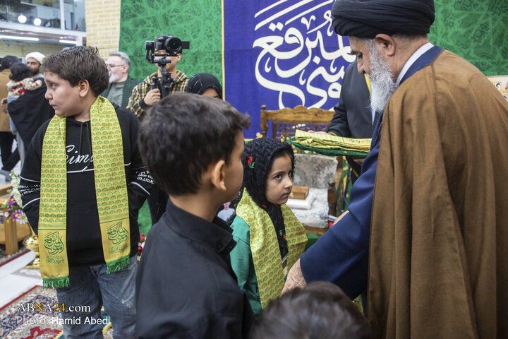 غبار روبی مضجع شریف امامزاده موسی مبرقع(ع)