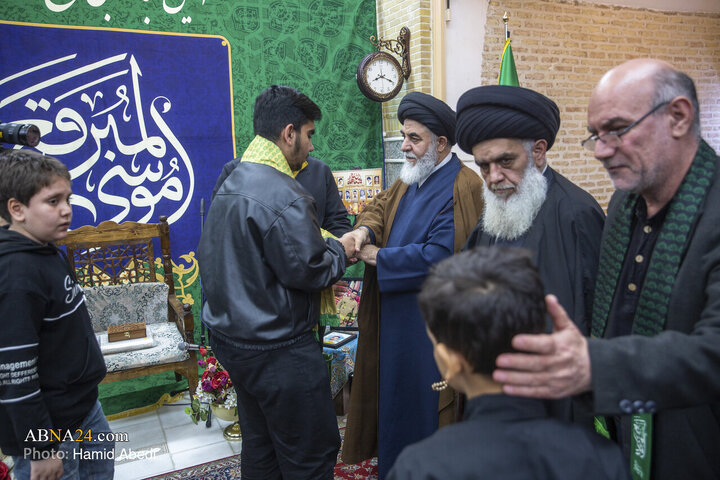 غبار روبی مضجع شریف امامزاده موسی مبرقع(ع)