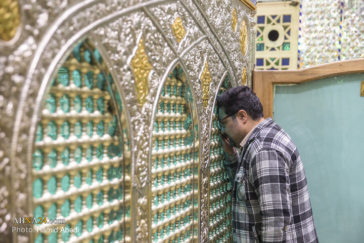 غبار روبی مضجع شریف امامزاده موسی مبرقع(ع)