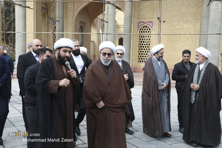 Hebûna Sekreterê Giştî yê Civata Cîhanî ya Ehlê Beytê (S.X )li Gulzara Şehîdan Beheşta Zehra