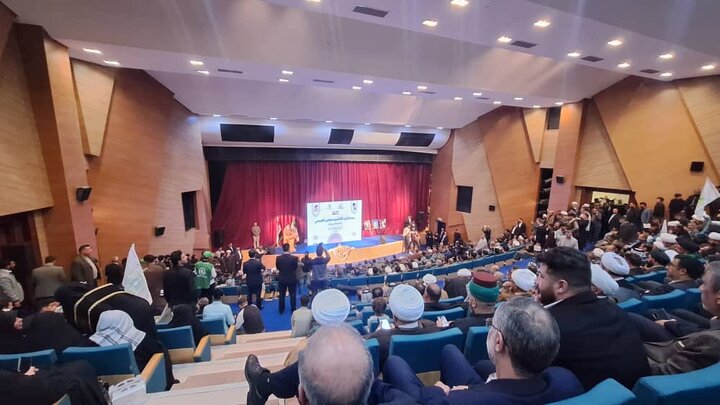 برگزاری مراسم باشکوه بزرگداشت پیروزی انقلاب اسلامی ایران در نجف اشرف + تصاویر