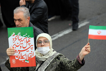 Galeri Foto: Suasana Pawai Akbar Dirgahayu Kemenangan Revolusi Islam Iran ke-47 di Teheran